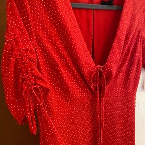 Beautiful polka dot romantic dress